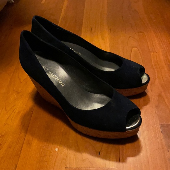 Stuart Weitzman Cork Wedge